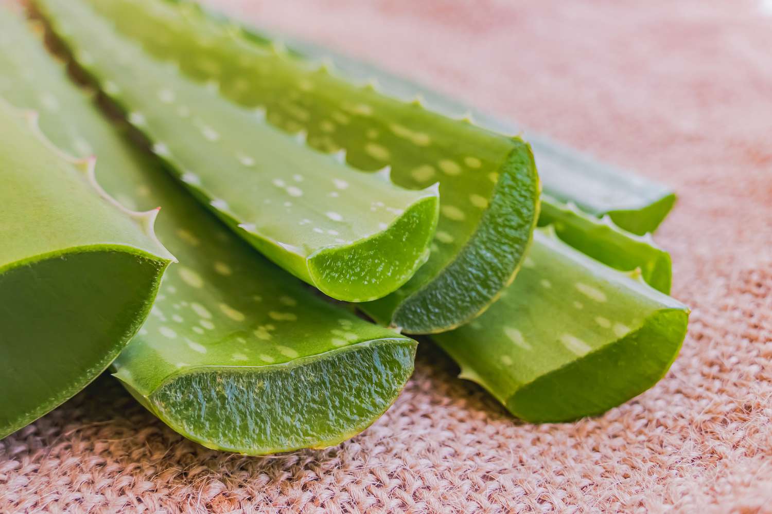 Aloe vera gél és üveg pipetta